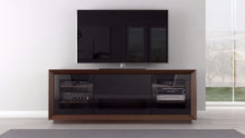 Load image into Gallery viewer, Furnitech Signature Home FT70CF TV Stand Media Console up to 70&quot; TV&#39;S in Walnut Finish